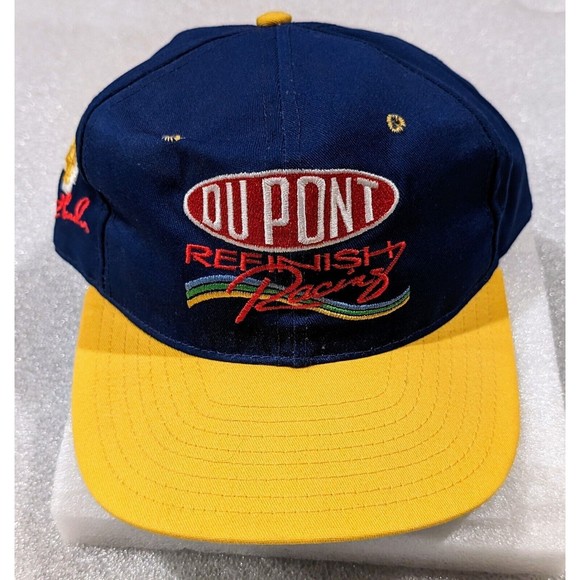 VTG Jeff Gordon Dupont Refinish Racing Hat DEADSTOCK Snapback Cap NASCAR USA - Picture 1 of 6